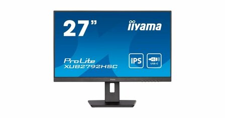 iiyama ProLite XUB2792HSC-B5 LED display 68,6 cm (27&quot;) 1920 x 1080 Pixels Full HD Zwart