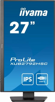 iiyama ProLite XUB2792HSC-B5 LED display 68,6 cm (27&quot;) 1920 x 1080 Pixels Full HD Zwart