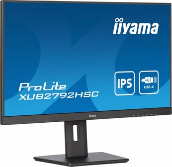 iiyama ProLite XUB2792HSC-B5 LED display 68,6 cm (27&quot;) 1920 x 1080 Pixels Full HD Zwart