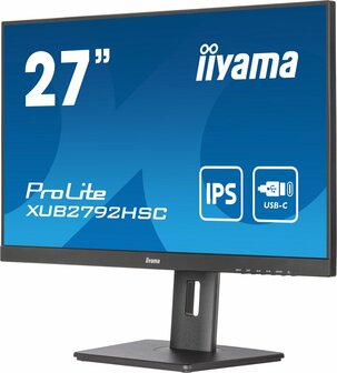 iiyama ProLite XUB2792HSC-B5 LED display 68,6 cm (27&quot;) 1920 x 1080 Pixels Full HD Zwart
