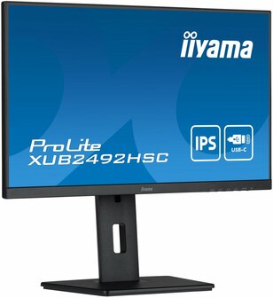 iiyama ProLite XUB2492HSC-B5 LED display 61 cm (24&quot;) 1920 x 1080 Pixels Full HD Zwart