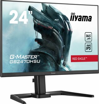 iiyama G-MASTER GB2470HSU-B5 LED display 61 cm (24&quot;) 1920 x 1080 Pixels Full HD Zwart