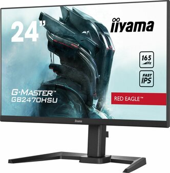 iiyama G-MASTER GB2470HSU-B5 LED display 61 cm (24&quot;) 1920 x 1080 Pixels Full HD Zwart