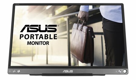 ASUS ZenScreen MB16ACE LED display 39,6 cm (15.6&quot;) 1920 x 1080 Pixels Full HD Grijs