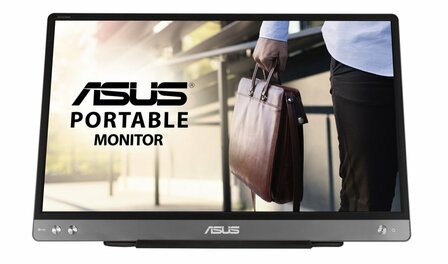 ASUS MB14AC computer monitor 35,6 cm (14&quot;) 1920 x 1080 Pixels Full HD Grijs