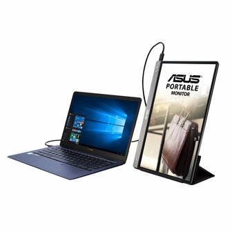 ASUS MB14AC computer monitor 35,6 cm (14&quot;) 1920 x 1080 Pixels Full HD Grijs