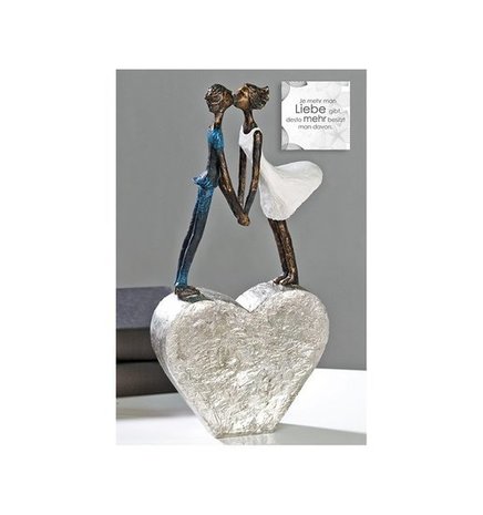 Beeldje - sculptuur 'Liefde' 35cm hoog