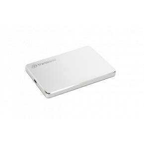 Transcend TS1TSJ25C3S StoreJet® 25C3S Portable Hard Drive, 1 TB, USB 3.1 Gen1/ Type-C, White