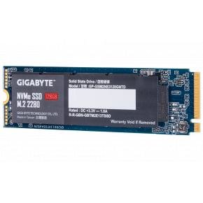 Gigabyte GP-GSM2NE3128GNTD, SSD, PCIe3.0, 128 GB, M.2 NVME, 1550/ 550 MB/s, 100K/ 130K IOPS, 2.2W