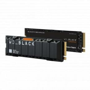 Western Digital WDS500G1X0E WD Black SN850 SSD, 500GB, M.2 NVMe, PCIe Gen 4x4, 7000/ 4100 MB/s