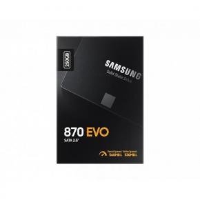 Samsung MZ-77E2T0B 870 EVO SSD, 2 TB, 2.5", SATA3, 6 Gbps, 3D V-NAND, 560/ 550 MB/s, 512 MB DDR4