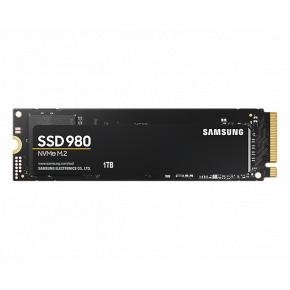 Samsung MZ-V8V1T0BW 980 SSD, 1 TB, NVMe M.2, PCle 3.0, 3500/ 3000 MB/s, 480K/500K IOPS