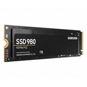Samsung MZ-V8V1T0BW 980 SSD, 1 TB, NVMe M.2, PCle 3.0, 3500/ 3000 MB/s, 480K/500K IOPS
