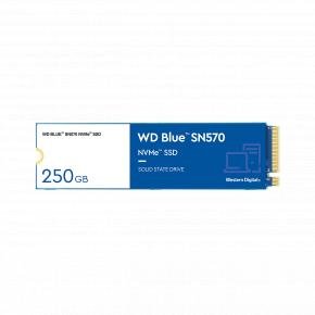 Western Digital WDS250G3B0C SN570 Blue SSD, 250 GB, M.2 NVMe, 3300/ 1200 MB/s
