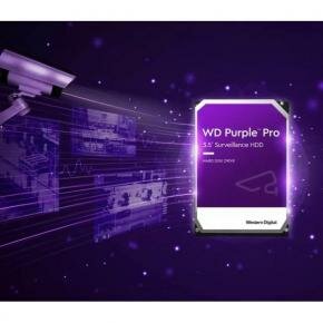 Western Digital WD181PURP Purple PRO Surveillance HDD, 18 TB, 3.5", SATA3, 256MB