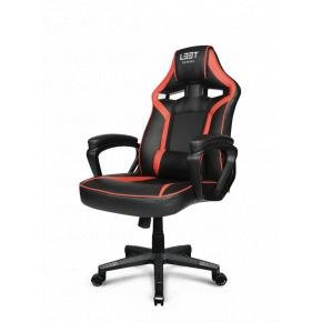 L33T Gaming 160564 Extreme Gaming Chair - RED, PU Leather, Class-4 gas lift