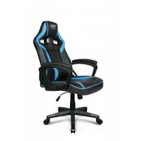 L33T Gaming 160566 Extreme Gaming Chair - BLUE, PU Leather, Class-4 gas lift