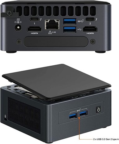 Zelf je nieuwe Intel NUC Mini-PC samenstellen