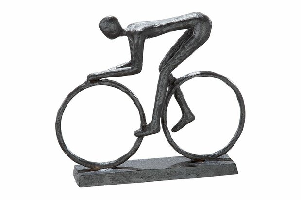 Sculptuur fietser wielrenner
