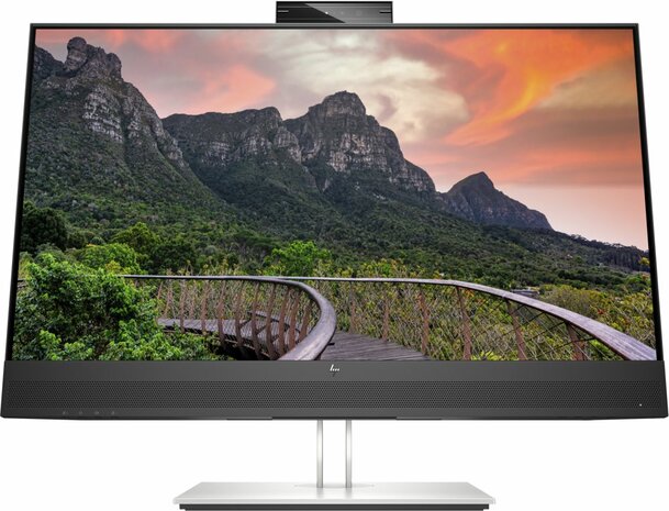 HP E34m G4 34" | 3440x1440 VA | 75Hz | Curved | USB-C | Webcam, Speakers, Microphone | Conference Monitor | Ergonomic Adjustments