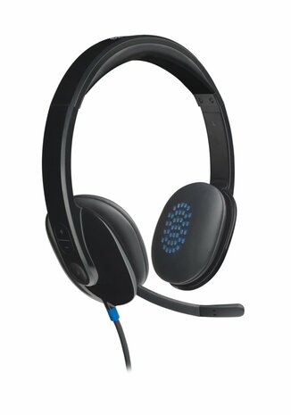 Logitech H540 | Bedraade On-ear USB-A Headset | Zwart