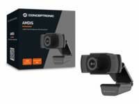 Conceptronic AMDIS webcam 2 MP 1920 x 1080 Pixels USB 2.0 Zwart