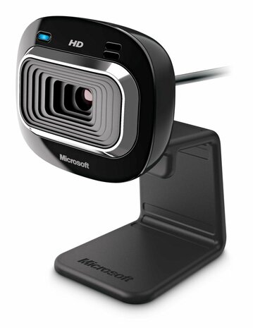 Microsoft LifeCam HD-3000 webcam 1 MP 1280 x 720 Pixels USB 2.0 Zwart
