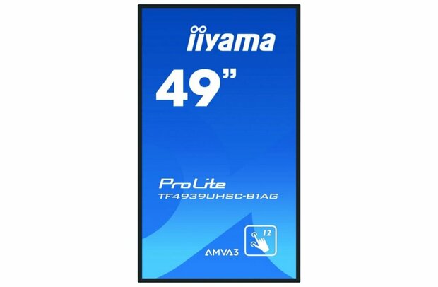 iiyama ProLite TF4939UHSC-B1AG 49" | 3840 x 2160 4K IPS | 60Hz | Touchscreen 24/7 Monitor