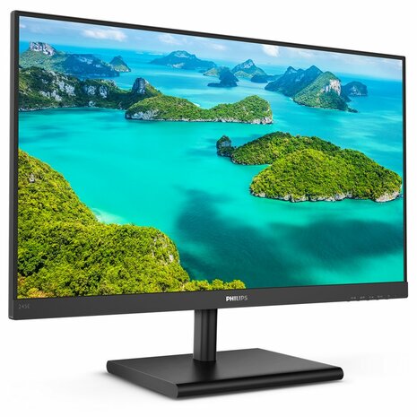 Philips E Line 245E1S/00 LED display 60,5 cm (23.8") 2560 x 1440 Pixels 2K Ultra HD LCD Zwart