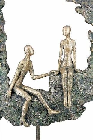 Sculptuur 'Hand vasthouden'
