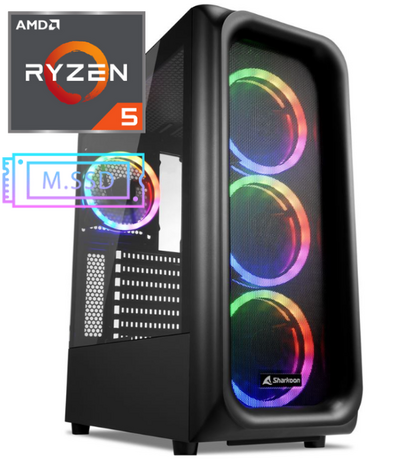 IXPC GamePC AMD Ryzen 5 5600X - 32GB - 1000GB M.2 SSD - RTX3060