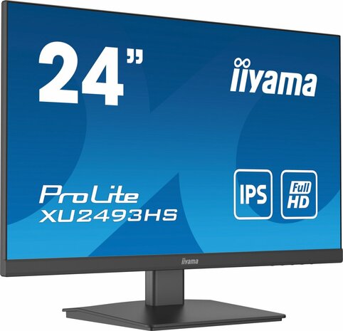 iiyama XU2493HS-B5 computer monitor 61 cm (24") 1920 x 1080 Pixels Full HD LED Zwart