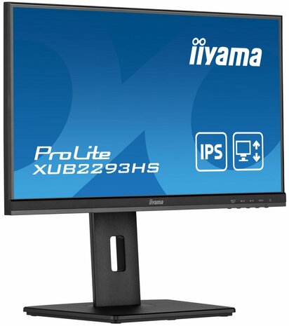 iiyama ProLite XUB2293HS-B5 computer monitor 54,6 cm (21.5") 1920 x 1080 Pixels Full HD LED Zwart