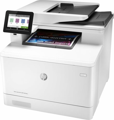 HP Color LaserJet Pro MFP M479fnw, Printen, kopiëren, scannen, fax, e-mail, Scannen naar e-mail/pdf; ADF voor 50 vel ongekruld