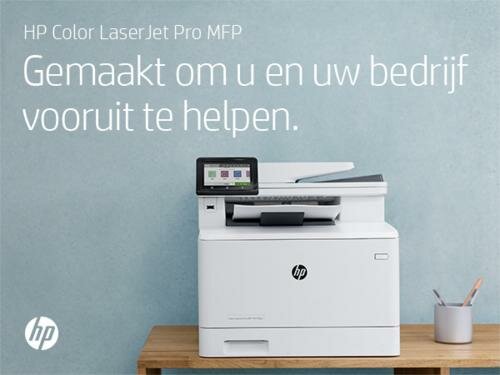 HP Color LaserJet Pro MFP M479fnw, Printen, kopiëren, scannen, fax, e-mail, Scannen naar e-mail/pdf; ADF voor 50 vel ongekruld