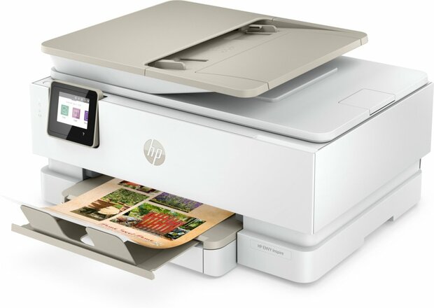 HP ENVY HP Inspire 7920e All-in-One printer, Kleur, Printer voor Thuis en thuiskantoor, Printen, kopiëren, scannen, Draadloos; HP+; Geschikt voor HP Instant Ink; Automatische documentinvoer