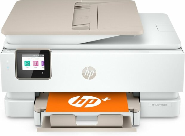 HP ENVY HP Inspire 7920e All-in-One printer, Kleur, Printer voor Thuis en thuiskantoor, Printen, kopiëren, scannen, Draadloos; HP+; Geschikt voor HP Instant Ink; Automatische documentinvoer