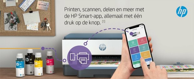 HP Smart Tank 7006 All-in-One, Printen, scannen, kopiëren, draadloos, Scans naar pdf