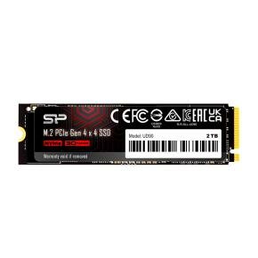 Silicon Power SP04KGBP44UD9005 UD90 SSD, 4 TB, M.2 NVME, 5000 MB/s, PCIe 4x4, 3D NAND
