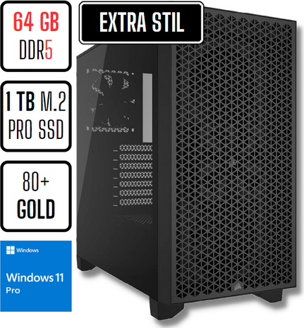 LOGUAL GOLD Intel Core i9 12900K PC 64GB DDR5 1TB PRO SSD M.2 USB-C Win11