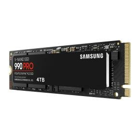 Samsung MZ-V9P4T0BW 990 PRO SSD, 4 TB, M.2, 7450 MB/s, 1550000 IOPS