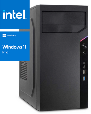 MegaDeal PC Intel Core i3 10100 4-Core 16GB DDR4 500GB SSD Windows 11 OP=OP