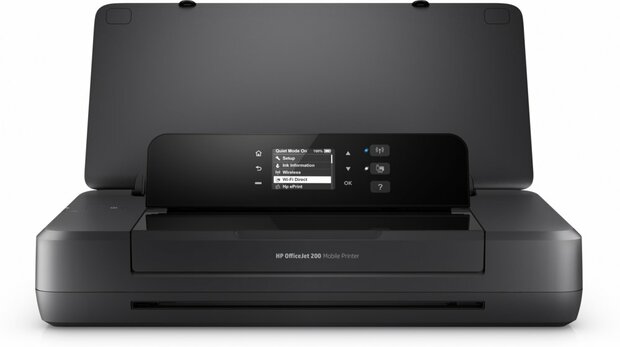 HP Officejet 200 mobiele printer, Kleur, Printer voor Kleine kantoren, Print, Afdrukken via USB-poort aan de voorzijde