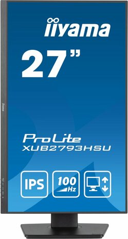 iiyama ProLite computer monitor 68,6 cm (27") 1920 x 1080 Pixels Full HD LED Zwart