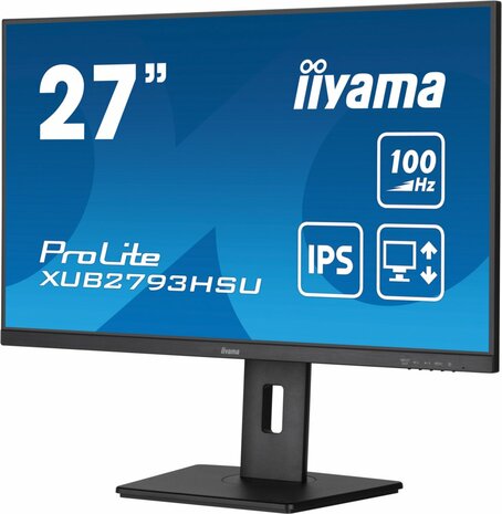 iiyama ProLite computer monitor 68,6 cm (27") 1920 x 1080 Pixels Full HD LED Zwart