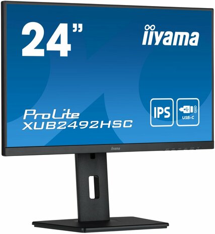 iiyama ProLite XUB2492HSC-B5 LED display 61 cm (24") 1920 x 1080 Pixels Full HD Zwart