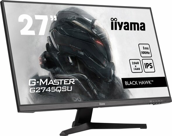 iiyama G-MASTER G2745QSU-B1 computer monitor 68,6 cm (27") 2560 x 1440 Pixels Dual WQHD LED Zwart