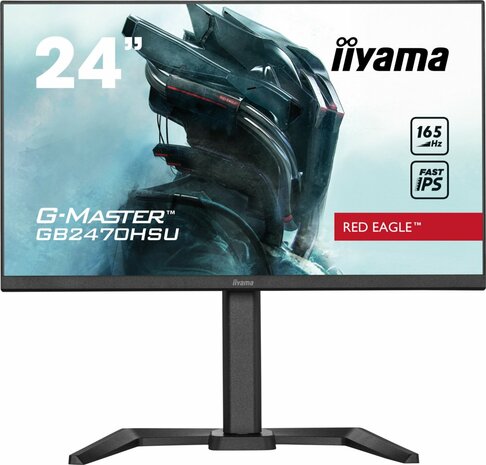 iiyama G-MASTER GB2470HSU-B5 LED display 61 cm (24") 1920 x 1080 Pixels Full HD Zwart