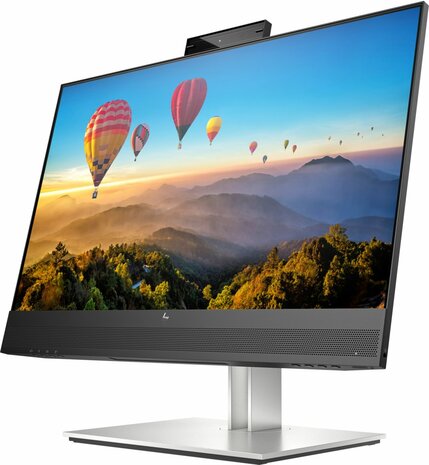 HP E24m G4 23,8" | 1920x1080 FHD IPS | 5ms | 99% sRGB | USB-C met 65W Power Delivery | 5MP Pop-up Webcam | Stereo Speakers | Microfoon | Monitor