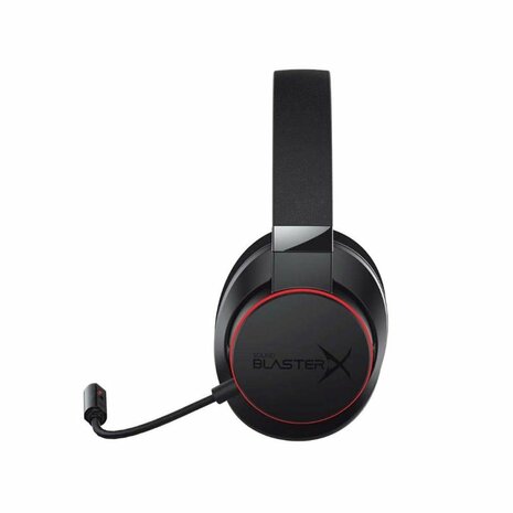Creative Sound BlasterX H6 | Bedraade Over-ear Gaming Headset | USB-A & 3.5mm | Zwart & RGB